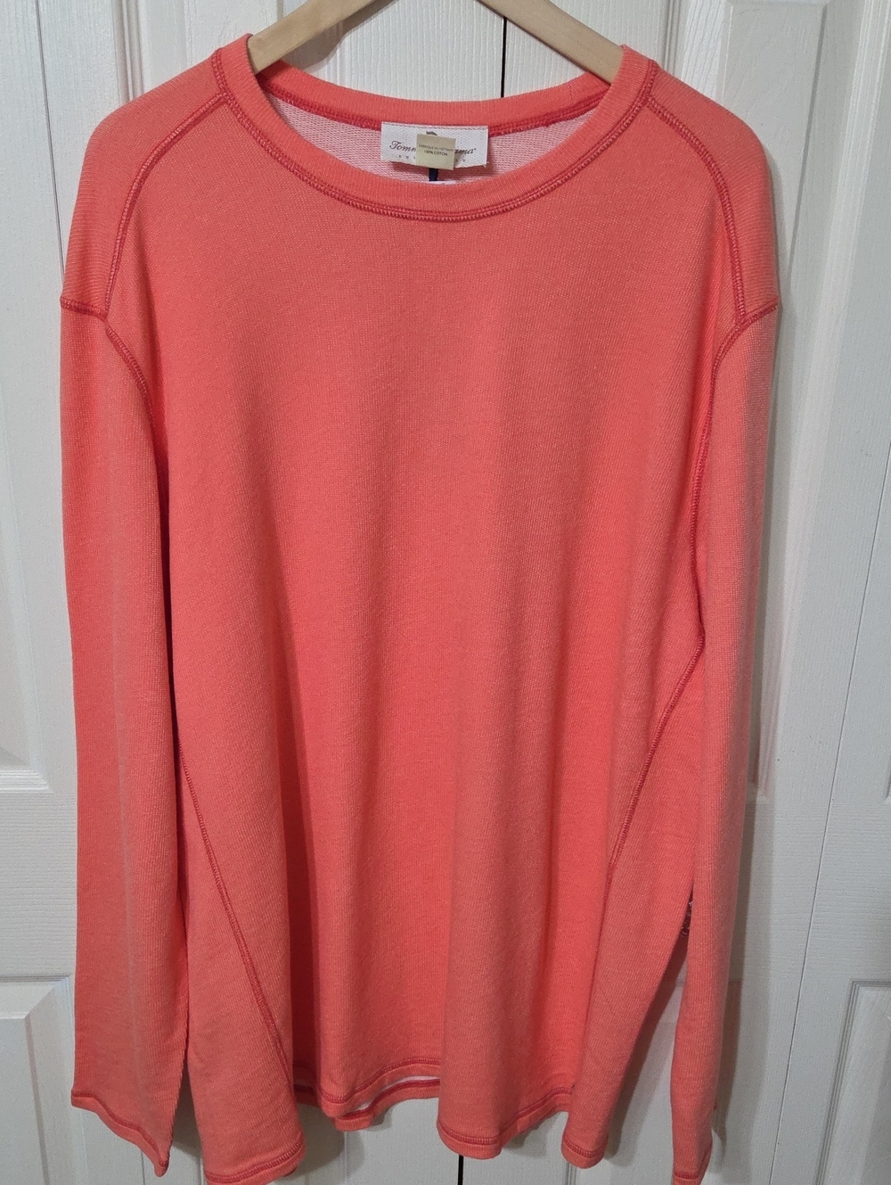 Tommy Bahama Coral Long Sleeve Crewneck Sweatshirt